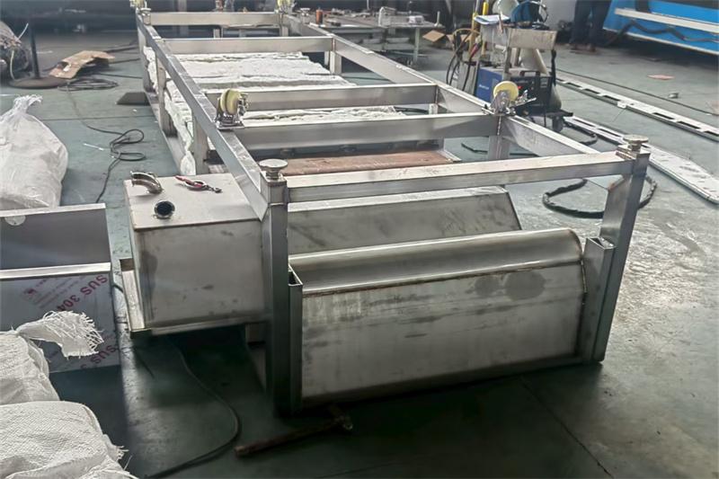 鸡排油水分离油炸机